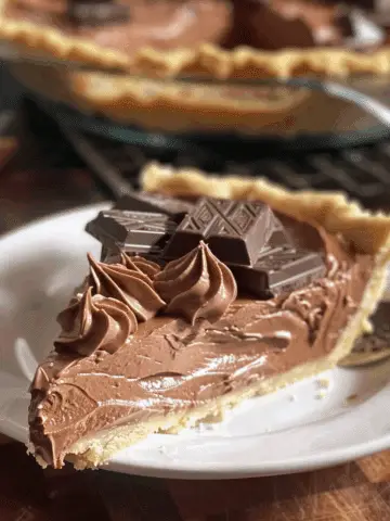 3-Ingredient No-Bake Chocolate Pie