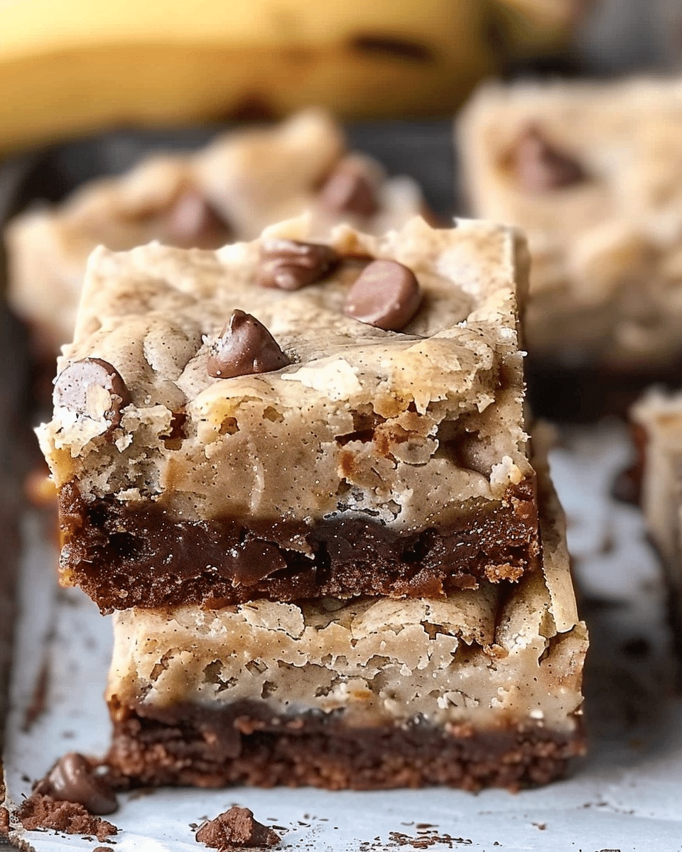Banana Bread Brownies