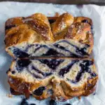 Blueberry Cream Cheese Babka