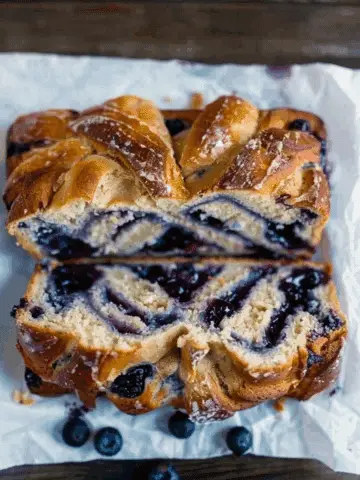 Blueberry Cream Cheese Babka