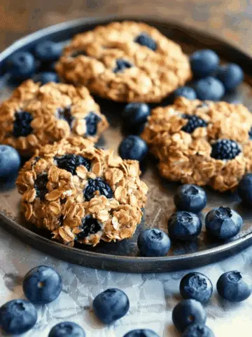 Blueberry Oatmeal Cookies