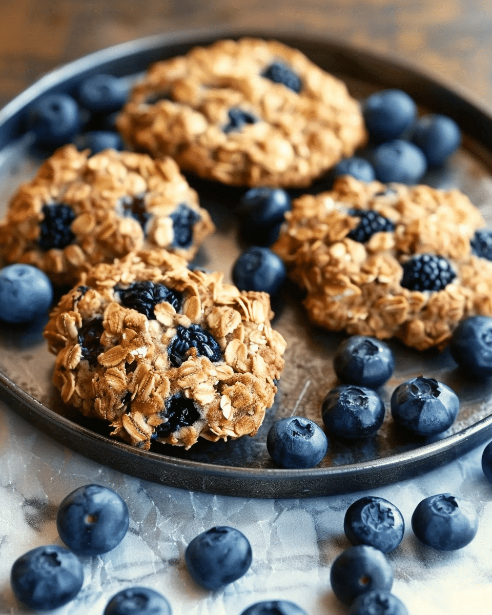 Blueberry Oatmeal Cookies