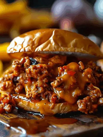 Cajun Chicken Sloppy Joes