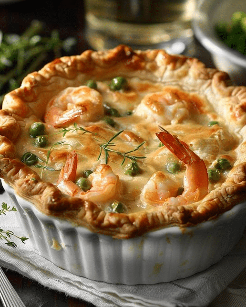 Cajun Seafood Pot Pie