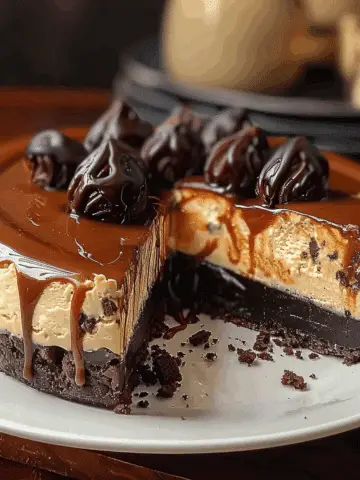 Caramel Brownie Cheesecake