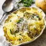 Caramelized Onion Spaghetti Squash