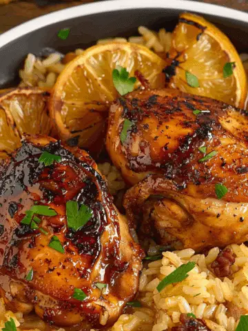 Caribbean Chicken and Rice