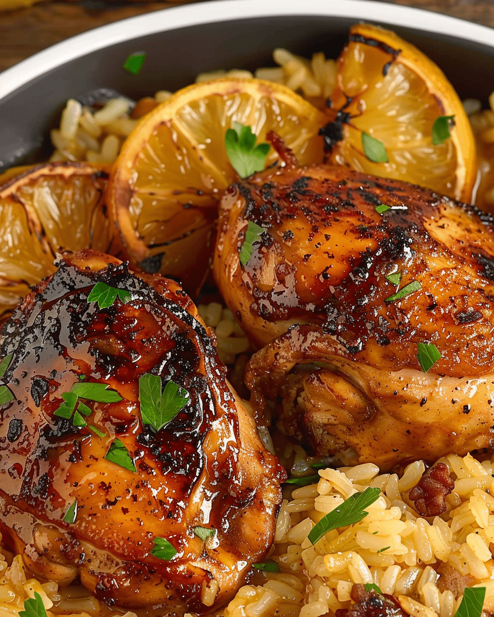 Caribbean Chicken and Rice