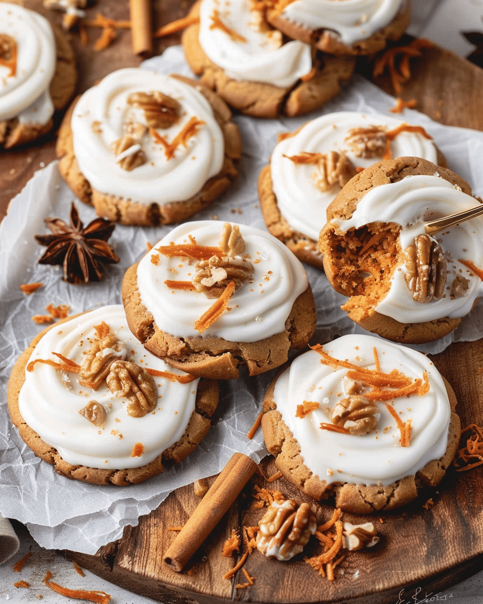 Carrot Cake Cookies