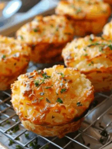 Cheesy Mashed Potato Puffs
