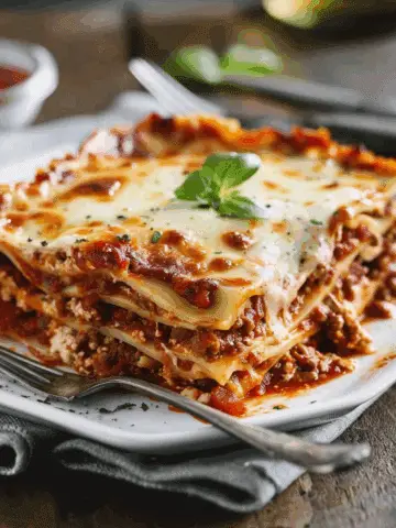 Classic Homemade Lasagna