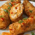 Crab Cake Egg Rolls