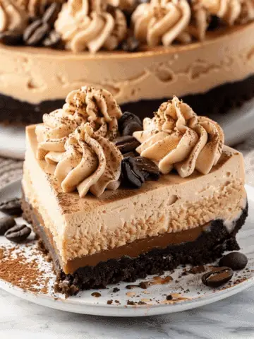 Creamy Coffee Cheesecake