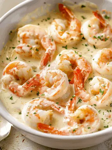 Creamy Garlic Shrimp