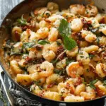 Creamy Gnocchi with Shrimp and Sun-dried Tomatoes
