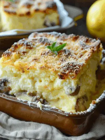 Creamy Lemon Custard Cake