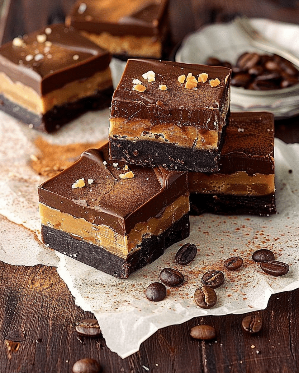 Decadent Caramel Coffee Fudge