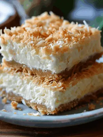 Decadent Coconut Cream Bars