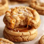 Decadent Salted Caramel Cheesecake Cookies