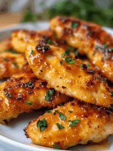 Delicious Air Fryer Honey Butter Garlic Chicken Tenders