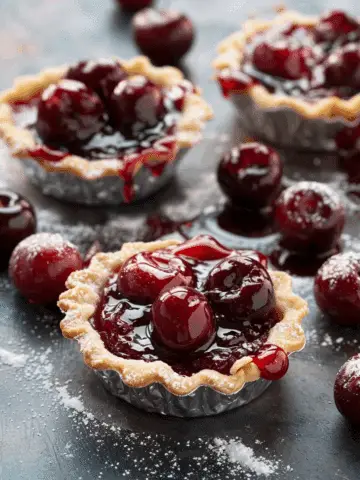 Delicious Cherry Pie Bites