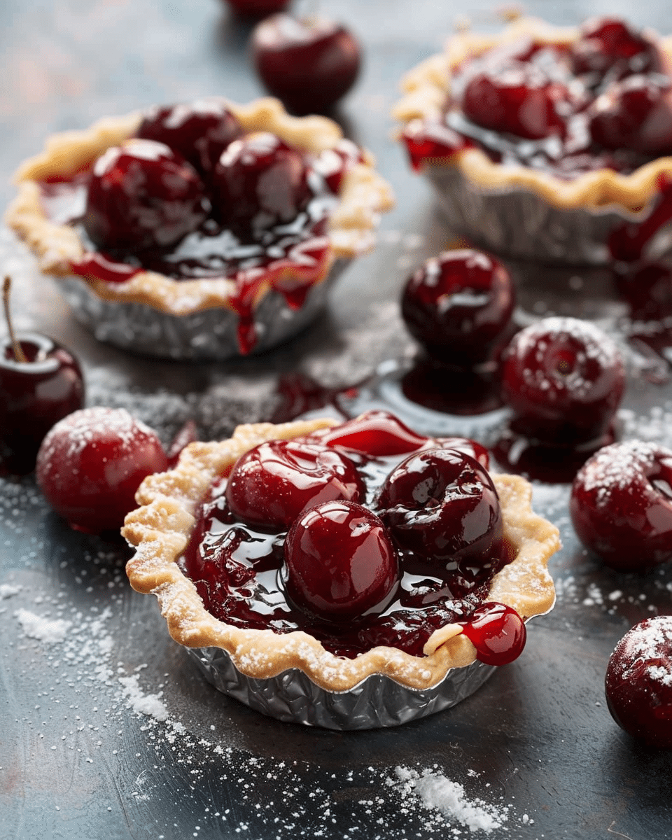 Delicious Cherry Pie Bites