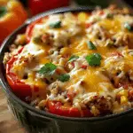 Easy Stuffed Pepper Casserole
