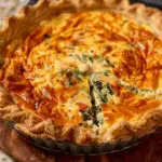 Elegant Ricotta and Spinach Quiche