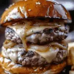 French Onion Soup Burgers