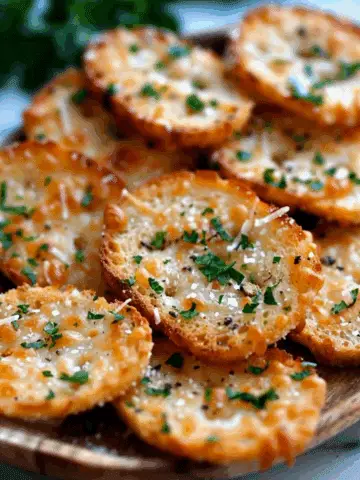 Garlic Bread Ritz Bits