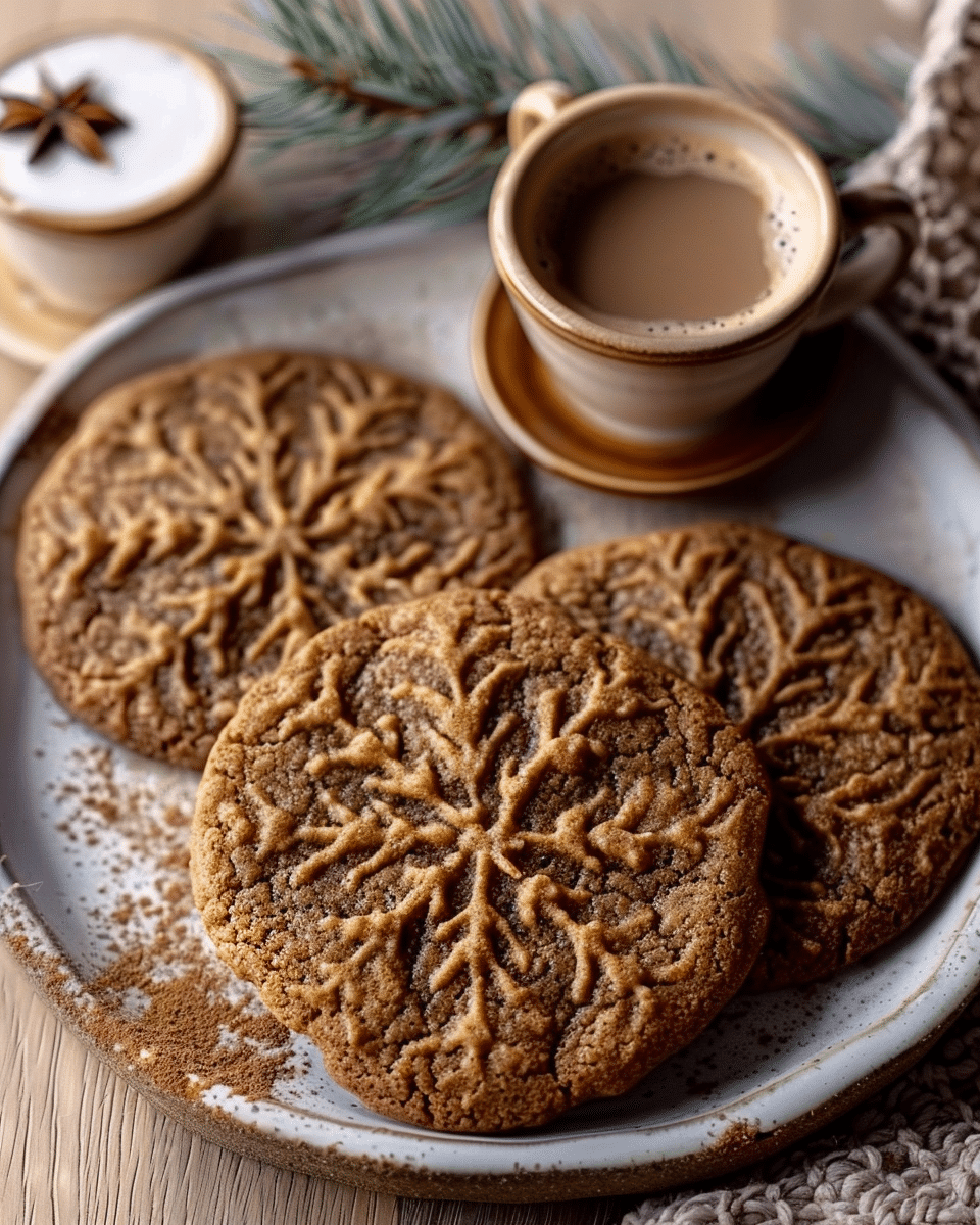 Gingerbread Latte Cookies