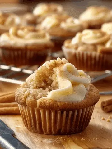 Gooey Cinnamon Cream Cheese Muffins