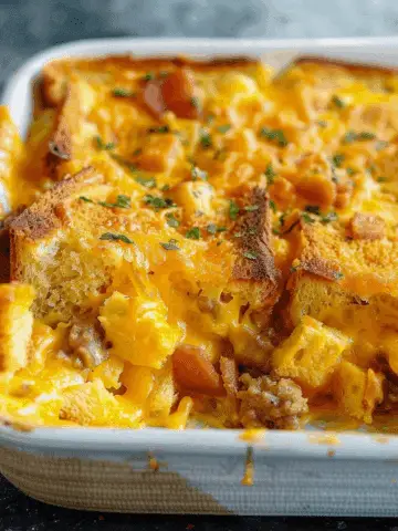 Grilled Cheese Breakfast Casserole