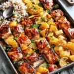Hawaiian Chicken Sheet Pan