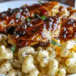 Honey Pepper Chicken Mac and Cheese