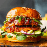 Hot Honey Chicken Burger