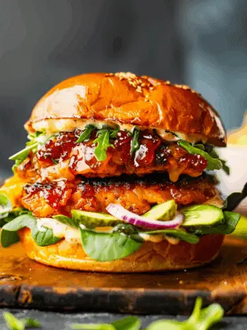 Hot Honey Chicken Burger