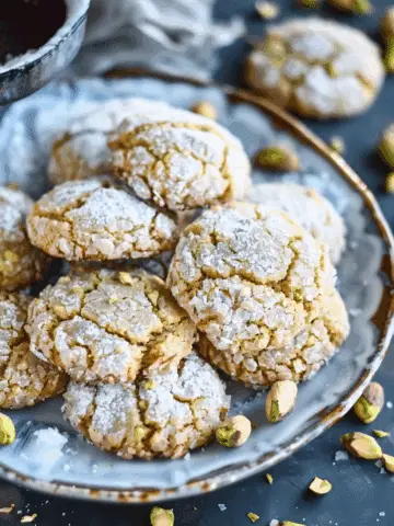 Italian Pistachio Cookies