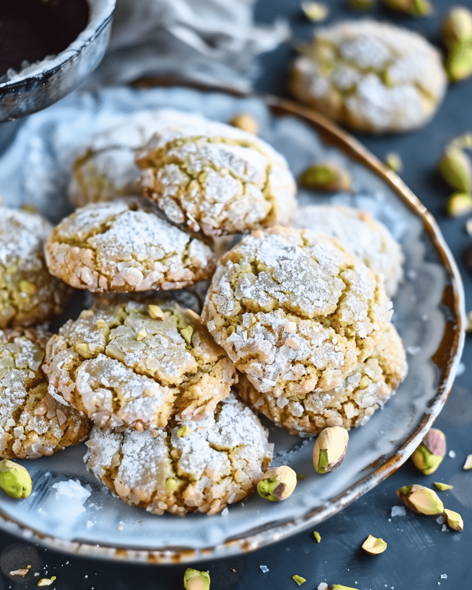 Italian Pistachio Cookies
