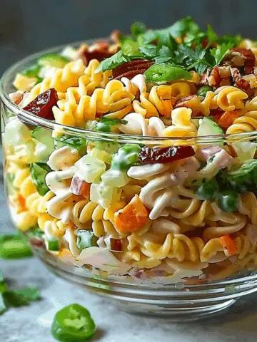 Layered Pasta Salad