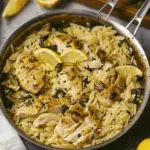 Lemon Chicken Orzo