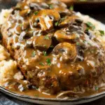 Meatloaf with Mushroom Gravy