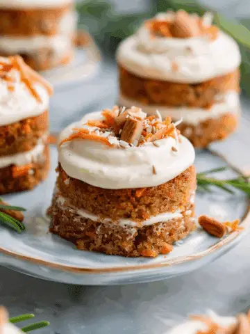 Mini Carrot Cakes