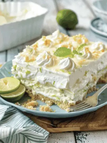 No-Bake Key Lime Dessert Lasagna