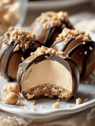 No-Bake Peanut Butter Cheesecake Balls
