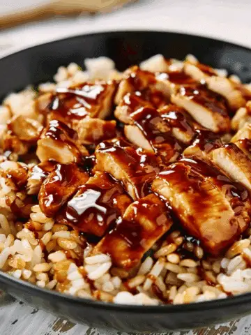 One-Pan Bold Honey BBQ Chicken Rice