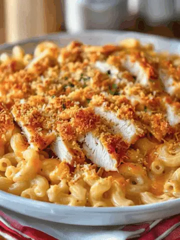 One-Pot Chicken Parmesan Mac & Cheese