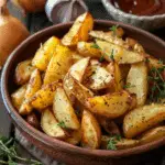 Oven Fried Potatoes & Onions