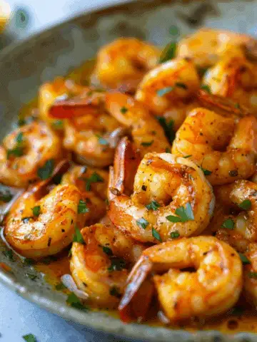 Oven‑Baked Cajun Butter Shrimp