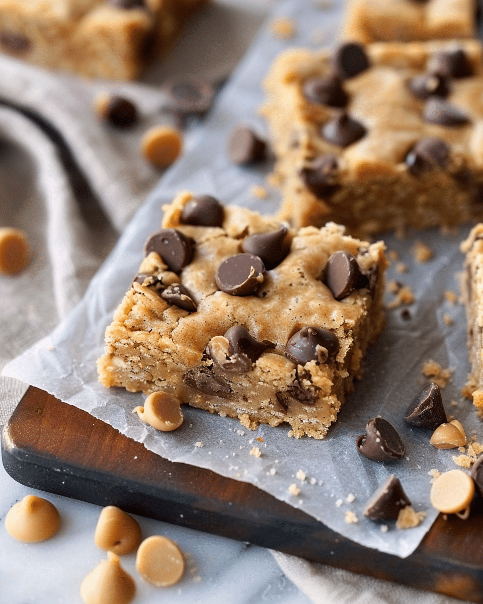 Peanut Butter Chocolate Chip Bars